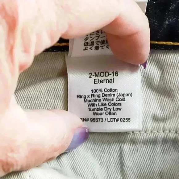 paper denim & cloth Size 29 distressed flare jeans - Picture 11 of 12